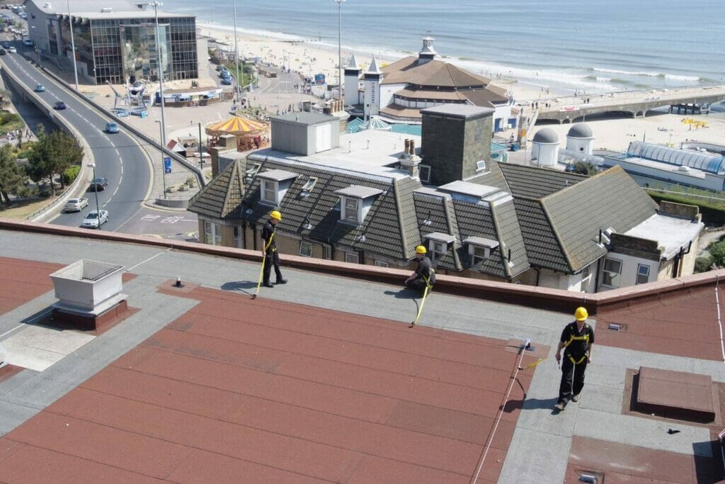 Roof safety systems